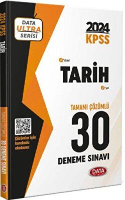 Data Yayınları 2024 KPSS Ultra Serisi Tarih 30 Deneme Sınavı - 1