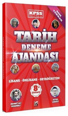 KPSS Tarih Deneme Ajandası - 1