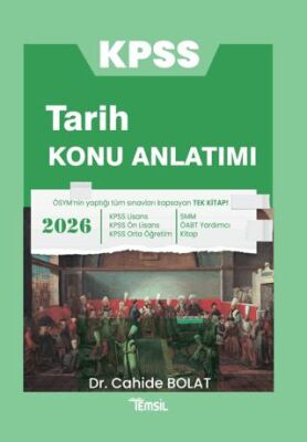 KPSS Tarih Konu Anlatımı - 1
