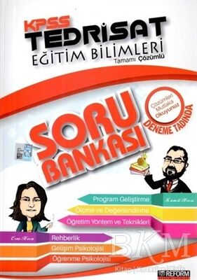 Reform Akademi Yayınevi KPSS Tedrisat Eğitim Bilimleri Tamamı Çözümlü Soru Bankası - 1