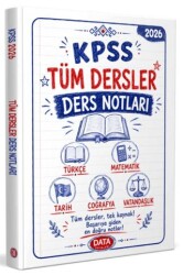 KPSS Tüm Dersler Ders Notları - Data Yayınları