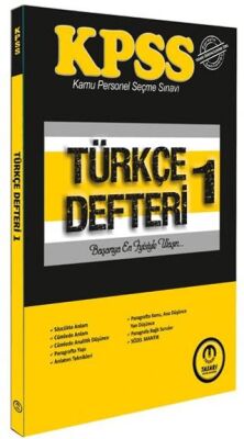 KPSS Türkçe Defteri 1 - 1