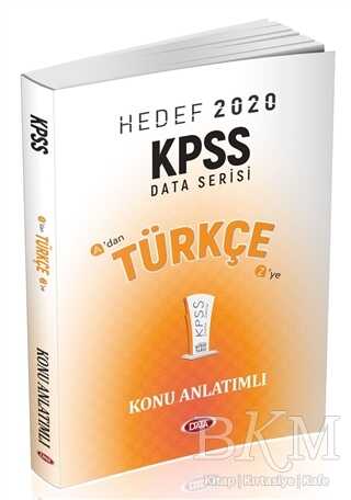 Data Yayınları KPSS Türkçe Konu Anlatımlı - Hedef 2020 - Data Yayınları