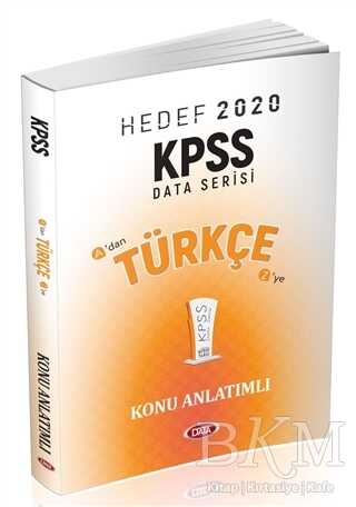 Data Yayınları KPSS Türkçe Konu Anlatımlı - Hedef 2020