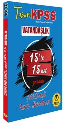 Tasarı Eğitim Yayınları Kpss Vatandaşlık 15 Te 15 Net Soru Bankası - Tasarı Eğitim Yayınları