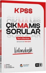 KPSS Vatandaşlık Çıkmamış Sorular Soru Bankası - Akademi Denizi Yayıncılık