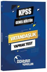 KPSS Vatandaşlık Yaprak Test - Doktrin Yayınları