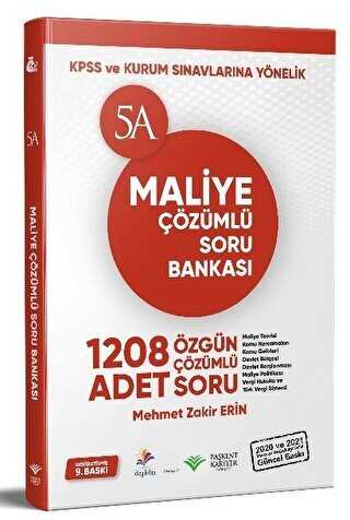 Başkent Kariyer Yayınları KPSS ve Kurum Sınavları 5A Maliye Soru Bankası Çözümlü