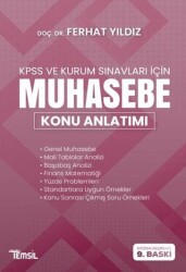 Temsil Kitap 2021 KPSS ve Kurum Sınavları İçin Muhasebe Konu Anlatımı - Temsil Kitap