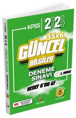 Dizgi Kitap Kpss ve Tüm Sınavlar İçin Güncel Bilgiler 35 Deneme Sınavı - 1