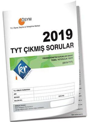 TYT Çıkmış Sorular Tıpkı Basım Kitapçığı - 1