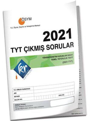 2021 TYT Çıkmış Sorular Tıpkı Basım Kitapçığı - 1