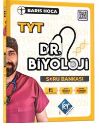 KR Akademi Yayınları 2024 Barış Hoca TYT Dr. Biyoloji Soru Bankası - KR Akademi Yayınları