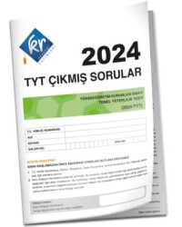 2024 TYT Çıkmış Sorular Tıpkı Basım Kitapçığı - KR Akademi Yayınları