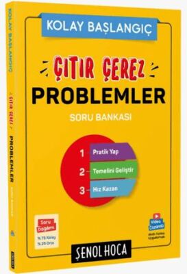 KR Akademi Yayınları Çıtır Çerez Problemler Şenol Hoca - 1