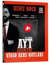 Deniz Hoca 59 Günde AYT Edebiyat Video Ders Notları - KR Akademi Yayınları