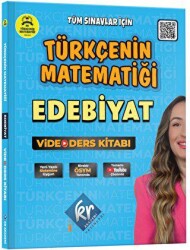 Gamze Hoca Türkçenin Matematiği Tüm Sınavlar İçin Edebiyat Video Ders Kitabı - KR Akademi Yayınları