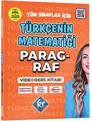 KR Akademi Yayınları Gamze Hoca Türkçenin Matematiği Tüm Sınavlar İçin Paragraf Video Ders Kitabı