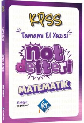KPSS Matematik Konu Anlatımı Defteri - 1