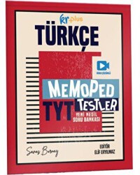 KR Plus TYT Türkçe Memoped Testler - KR Akademi Yayınları