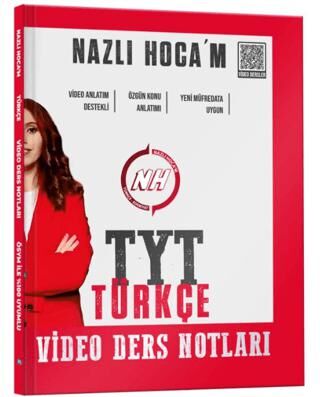 KR Akademi Yayınları Nazlı Hocam TYT Türkçe Video Ders Kitabı - 1