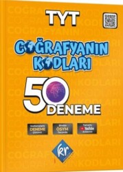 TYT Coğrafyanın Kodları Coğrafya Çözümlü 50 Deneme - KR Akademi Yayınları