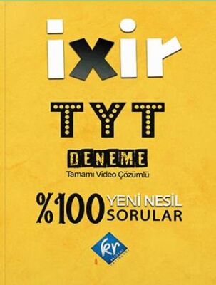 TYT İxir Yeni Nesil Deneme Video Çözümlü - 1