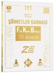 TYT Şöhretler Karması Fizik Kimya Biyoloji FKB 20 Deneme - KR Akademi Yayınları