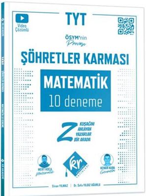 KR Akademi Yayınları TYT Şöhretler Karması Matematik 10 Deneme - 1