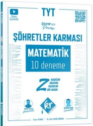 TYT Şöhretler Karması Matematik 10 Deneme - KR Akademi Yayınları
