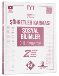 TYT Şöhretler Karması Sosyal Bilimler 20 Deneme - KR Akademi Yayınları
