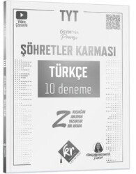 TYT Şöhretler Karması Türkçe 10 Deneme - KR Akademi Yayınları