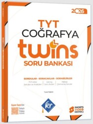 2026 TYT Twins Coğrafya Soru Bankası - KR Akademi Yayınları