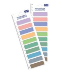 Kraf 51246 Film İndex Pp 13X44Mm 20 Yaprak 10 Renk - Kraf