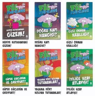 Kral Şakir Fil Necati 6 Kitaplık Set - 1