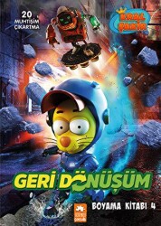 Kral Şakir Geri Dönüşüm Boyama Kitabı 4 - Eksik Parça Yayınları