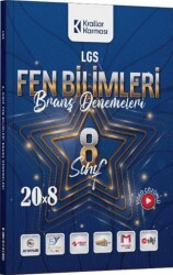 Krallar Karması 8. Sınıf LGS Fen Bilimleri 20 x 8 Branş Denemeleri - Krallar Karması