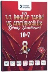 Krallar Karması 8. Sınıf LGS T.C. İnkılap Tarihi ve Atatürkçülük 10 x 7 Branş Denemeleri - Krallar Karması