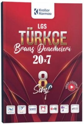 Krallar Karması 8. Sınıf LGS Türkçe 20 x 7 Branş Denemeleri - 1