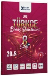 Krallar Karması 8. Sınıf LGS Türkçe 20 x 8 Branş Denemeleri - Krallar Karması