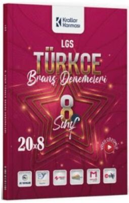 Krallar Karması 8. Sınıf LGS Türkçe 20 x 8 Branş Denemeleri - 1