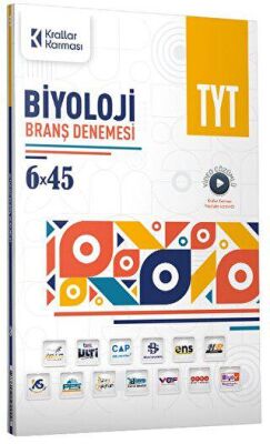 Krallar Karması TYT Biyoloji 6 x 45 Branş Deneme - 1