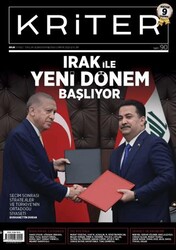 Kriter Aylık Siyaset Toplum ve Ekonomi Dergisi: Sayı 90 - Mayıs 2024 - Kriter Aylık Siyaset Toplum ve Ekonomi Dergisi Yay