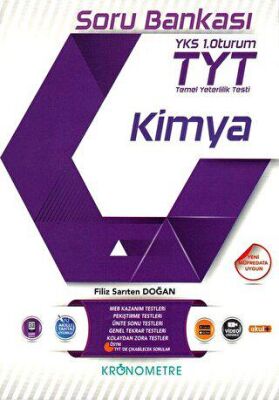 Kronometre Yayınları TYT Kimya Soru Bankası YKS 1. Oturum - 1