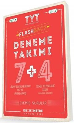 Kronometre Yayınları Kronometre YKS TYT Flashback 7+4 Deneme Takımı Video Çözümlü - 1