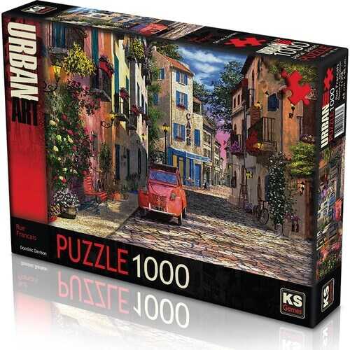 Ks Puzzle Rue Francais Dominic Davison 1000 Parça