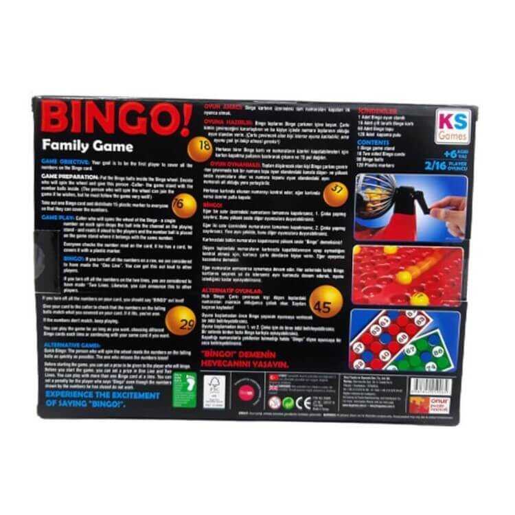 Ks Games Bingo Kutu Oyunu