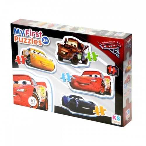 Ks Puzzle Cars My Fırst Puzzles 4 In 1