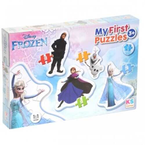 Ks Puzzle Frozen My First Puzzles 4 In 1