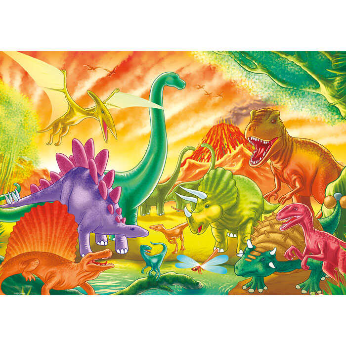 Ks Games The Age Of Dinosaurs 50 Parça Jumbo Boy Puzzle